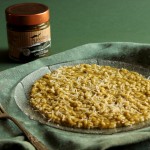 Risotto con crema di cavolo nero