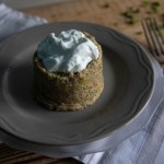 Polenta ai broccoli con stracciatella di bufala