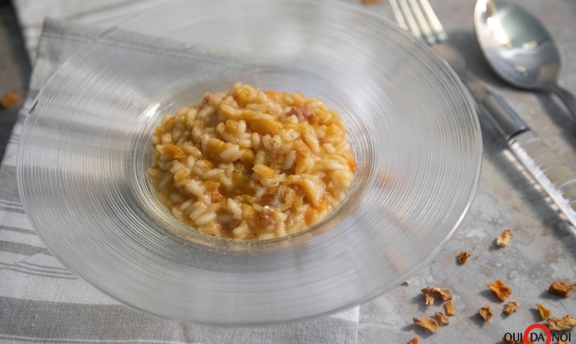 Risotto alla zucca e tastasàl