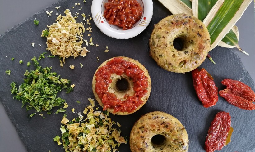 Donuts di polpettone ai tre cavoli