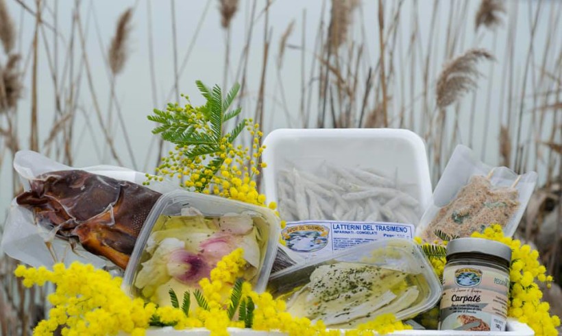 8 marzo. Pescatori del Trasimeno: cena a casa, ma con gusto!