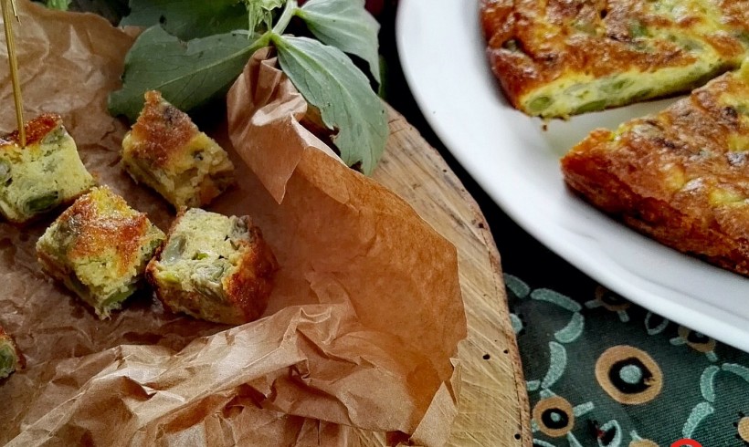 Frittata di fave, un piatto di primavera