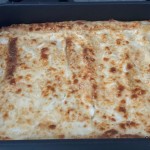 Cannelloni con fave e pecorino