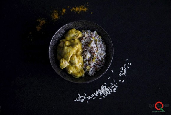 Curry, pollo e risi