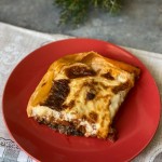 Moussaka di lenticchie e melanzane