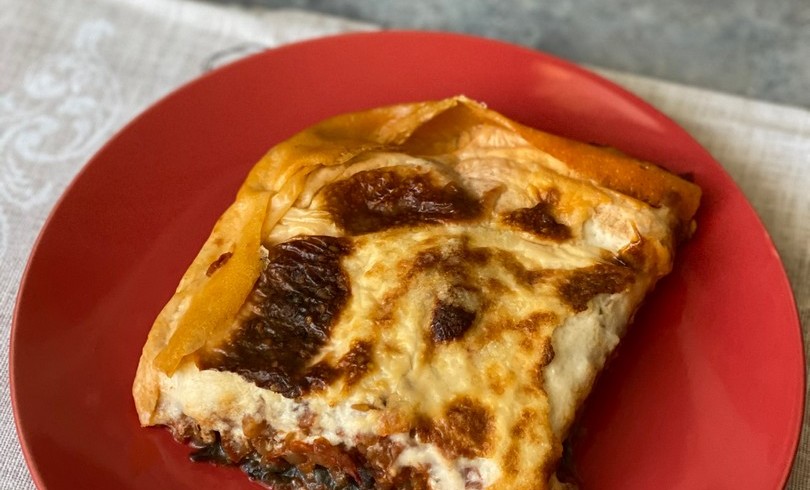 Moussaka di lenticchie e melanzane