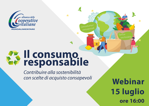 Webinar “Il consumo responsabile”: Giovedì 15 Luglio ore 16