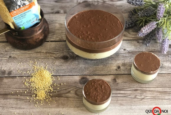 Crema di miglio al cioccolato e mascarpone