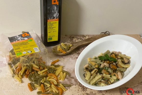 Strozzapreti cozze e fagioli