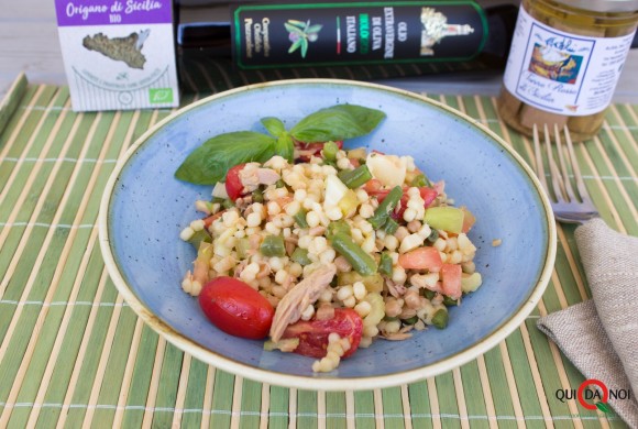 Insalata fredda di fregola sarda
