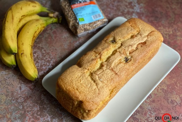 Plumcake di farro e banane